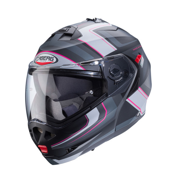 CABERG Caberg Duke X Tour Black/Fuchsia/Anthracite/Silver Medium Helmet